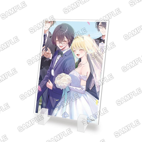 『経験済みなキミと、経験ゼロなオレが、お付き合いする話。』原作5周年記念アクリルプレートD