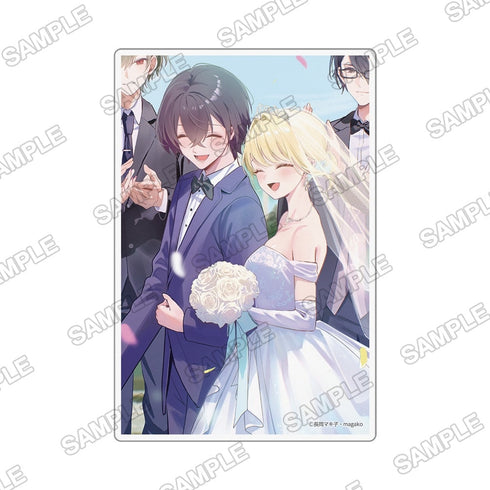 『経験済みなキミと、経験ゼロなオレが、お付き合いする話。』原作5周年記念アクリルプレートD