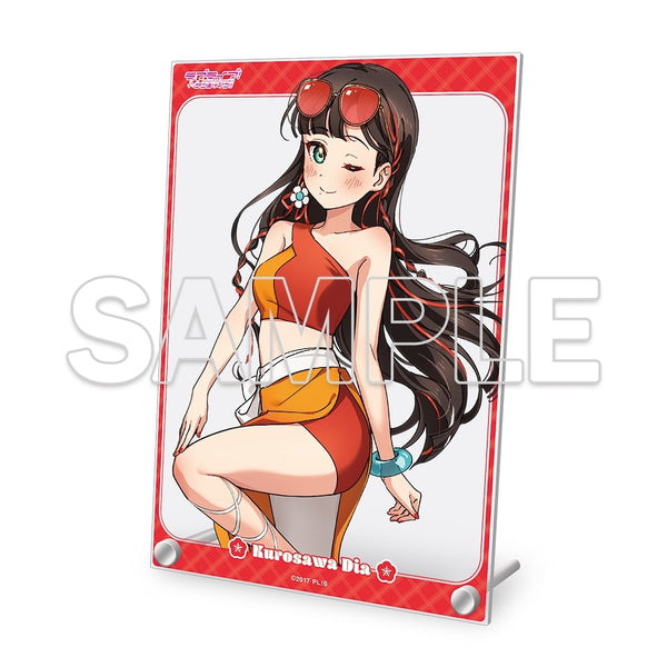 『ラブライブ!サンシャイン!!』A5アクリルパネル Aqours 黒澤ダイヤ