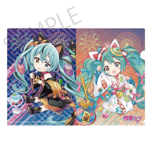 『初音ミク×招き猫』クリアファイル 2025 Art by らっす【202607再販】