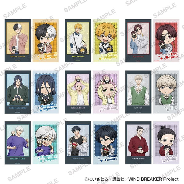 『WIND BREAKER』ミニブロマイドコレクション ぬいぐるみといっしょver.【BOX】