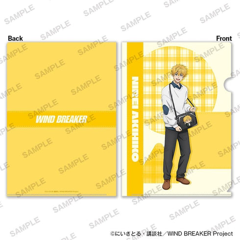『WIND BREAKER』A4クリアファイル2枚セット ぬいぐるみといっしょver. 楡井秋彦