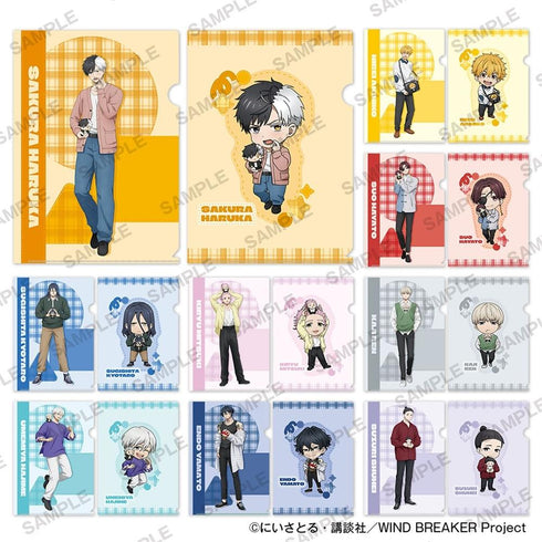『WIND BREAKER』A4クリアファイル2枚セット ぬいぐるみといっしょver. 杉下京太郎