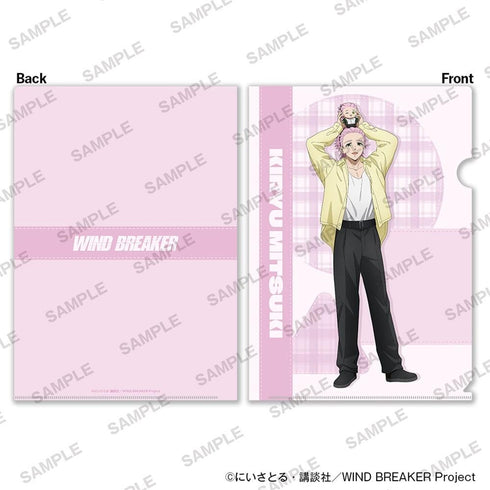 『WIND BREAKER』A4クリアファイル2枚セット ぬいぐるみといっしょver. 桐生三輝