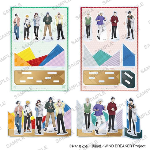 『WIND BREAKER』アクリルジオラマ ぬいぐるみといっしょver. A