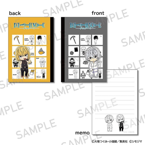 『DEATH NOTE』BOOK型メモ帳 シモジマコラボver. ニア・メロ
