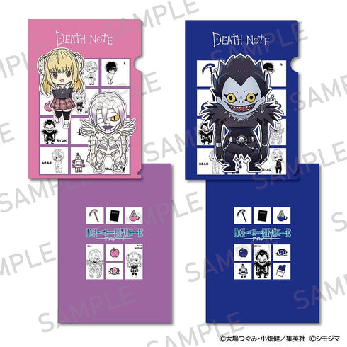 『DEATH NOTE』A4クリアファイル2枚セット シモジマコラボver. 弥海砂・リューク・レム