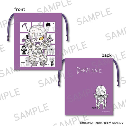 『DEATH NOTE』巾着 シモジマコラボver. レム
