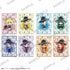 "Mermaid Melody: Pichi Pichi Pitch" Clear File Set: Shimodima Collaboration Ver. Ruchia Nanami & Coco