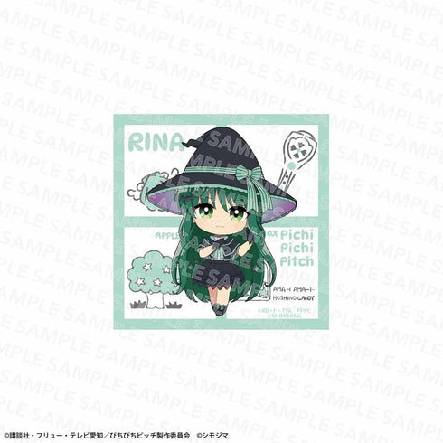 "Mermaid Melody: Pichi Pichi Pitch" Sticker: Shimodama Collaboration Ver. Rina Tōin
