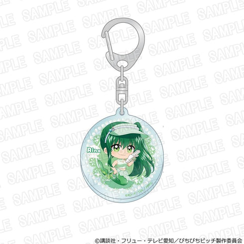 『マーメイドメロディー ぴちぴちピッチ』アクリルキーホルダー スプラッシュパーティーver. リナ ミニ