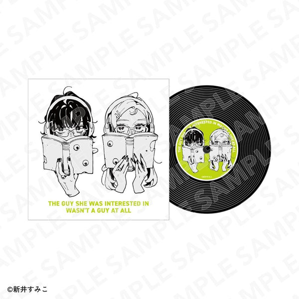 《心仪的人竟然不是男生》复古唱片风格杯垫 B