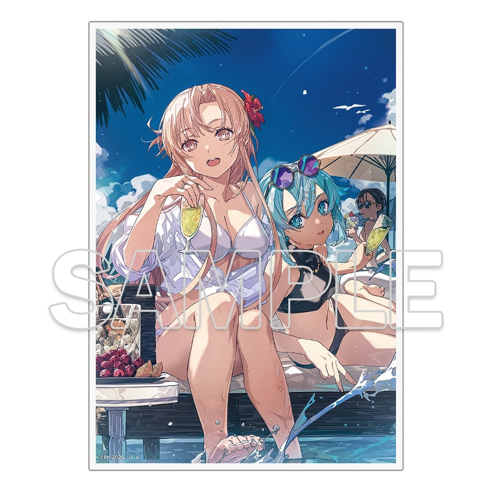 希少品【CROSS-CF限定】ソードアート・オンライン アクリルアートプレート ソード・アート・オンライン』からアクリルアートプレートが登場