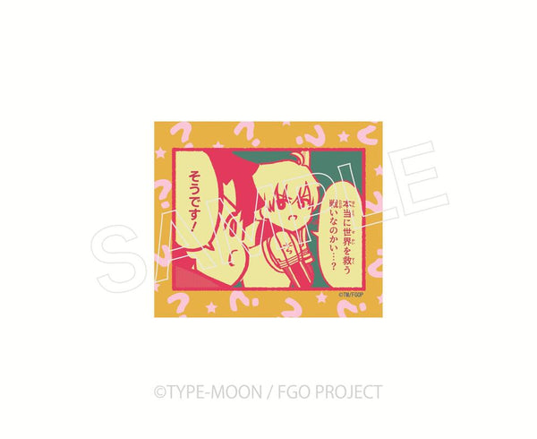 『Fate/Grand Order 藤丸立香はわからない』ステッカーB