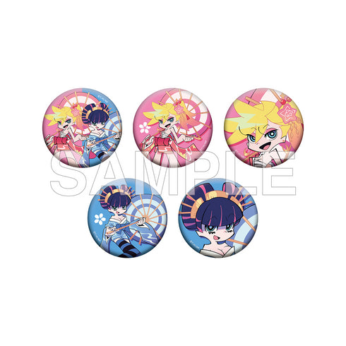 『New PANTY & STOCKING with GARTERBELT』トレーディングきらきら缶バッジ 和装ver.【BOX】