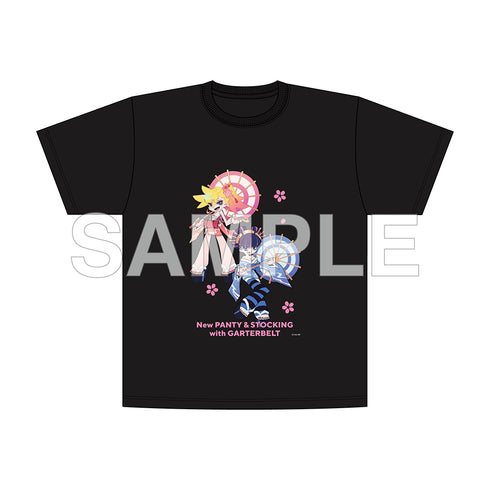『New PANTY & STOCKING with GARTERBELT』Tシャツ 和装ver.