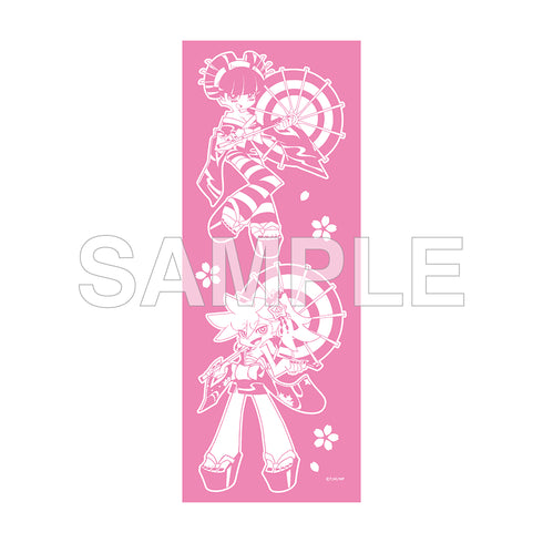 『New PANTY & STOCKING with GARTERBELT』手ぬぐい 和装ver.