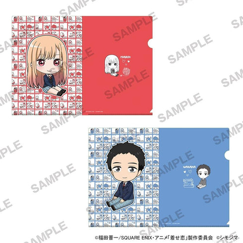 "That Dress-Up Doll Is in Love" Season 2 Clear File 2-Piece Set: Shimodima Collaboration Ver. A