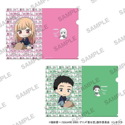 "That Dress-Up Doll Is in Love" Season 2 Clear File 2-Piece Set: Shimodima Collaboration Ver. B