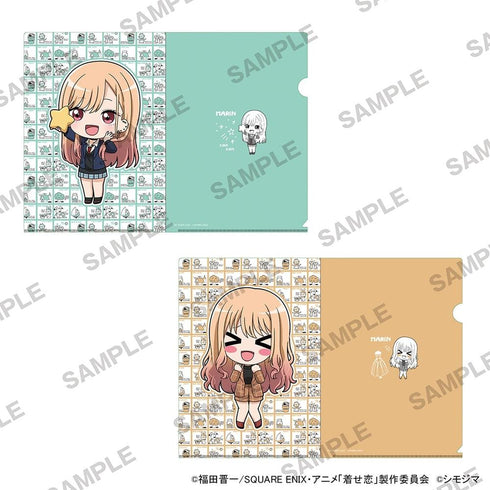 "That Dress-Up Doll Is in Love" Season 2 Clear File 2-Piece Set: Shimodima Collaboration Ver. C