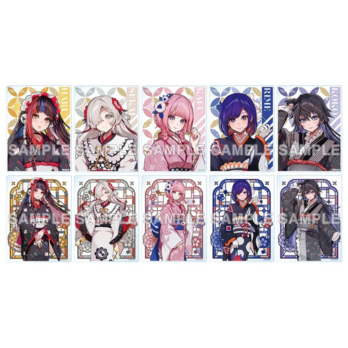 『神椿市建設中。』トレーディングアクリルカード Kimono ver.【BOX】