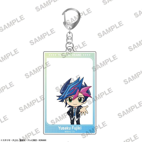 『遊☆戯☆王VRAINS』フレームアクリルキーホルダー 共にver. 藤木遊作 にいてんご