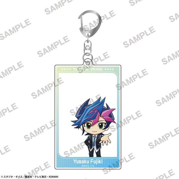 『遊☆戯☆王VRAINS』フレームアクリルキーホルダー 共にver. 藤木遊作 にいてんご