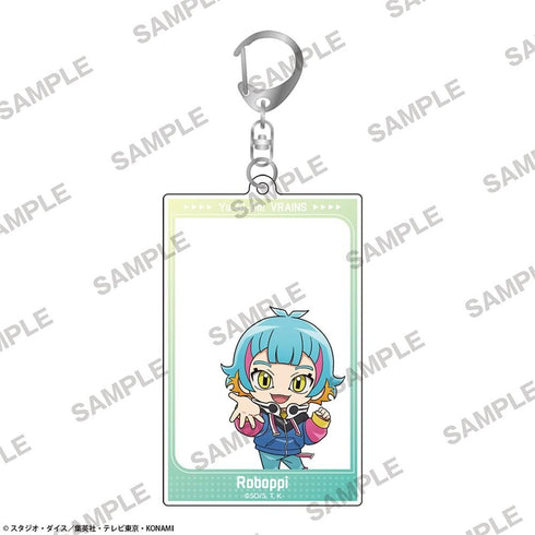 『遊☆戯☆王VRAINS』フレームアクリルキーホルダー 共にver. ロボッピ(人間態) にいてんご