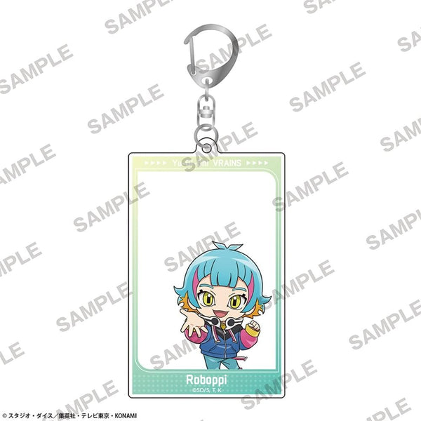 『遊☆戯☆王VRAINS』フレームアクリルキーホルダー 共にver. ロボッピ(人間態) にいてんご