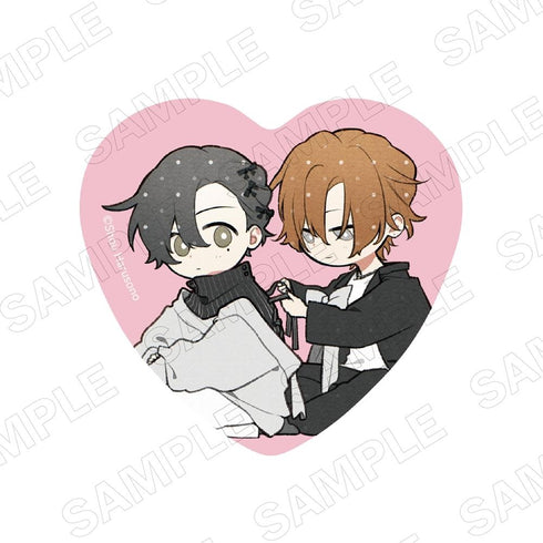 『佐々木と宮野』ハート缶バッジセット BLACK&PINK ver.