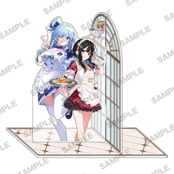 『この素晴らしい世界に祝福を!』描き下ろしアクリルブックエンド アクア&めぐみん メイドVer.