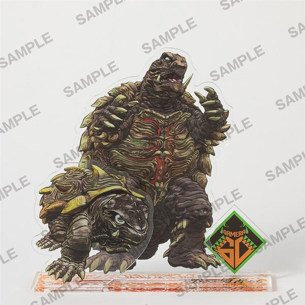 『ガメラシリーズ』ガメラ60th記念アクリルスタンド トト&アヴァンガメラ