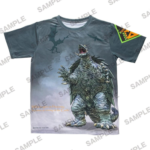 『ガメラシリーズ』ガメラ60th記念フルグラTシャツ ガメラ3&昭和ガメラ