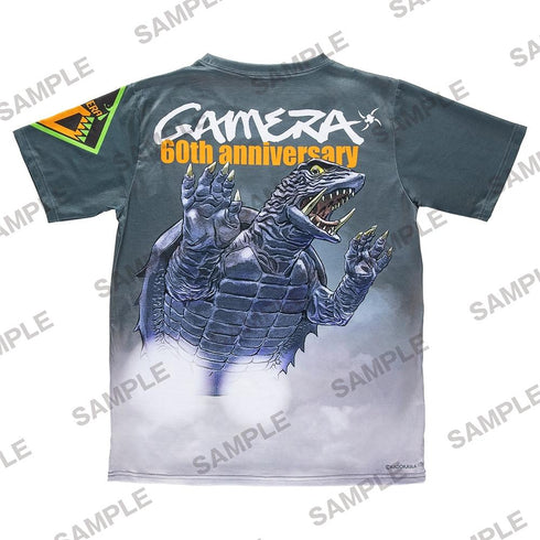 『ガメラシリーズ』ガメラ60th記念フルグラTシャツ ガメラ3&昭和ガメラ