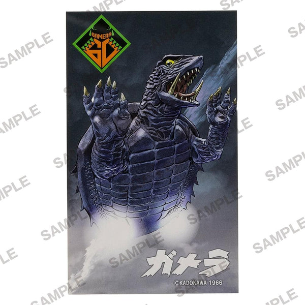 『ガメラシリーズ』ガメラ60th記念大首絵ステッカー 昭和ガメラ
