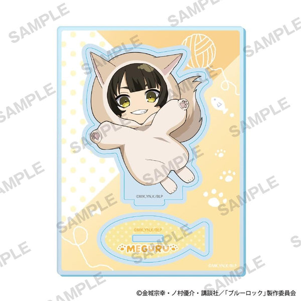 『ブルーロック』ミニキャラアクリルスタンド 着ぐるみ猫 Ver. 蜂楽 廻