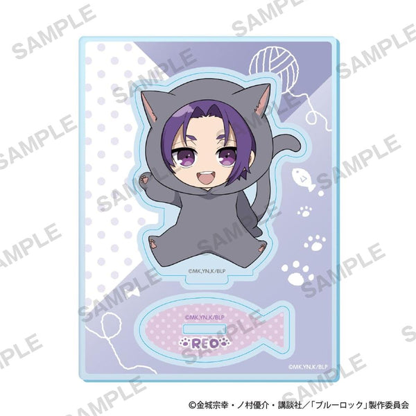 『ブルーロック』ミニキャラアクリルスタンド 着ぐるみ猫 Ver. 御影 玲王
