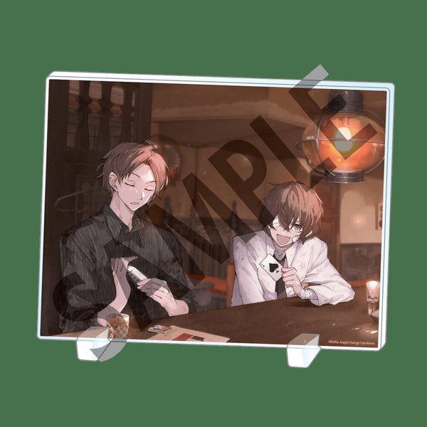 『文豪ストレイドッグス 太宰を拾った日』アクリルパネル 太宰治&織田作之助