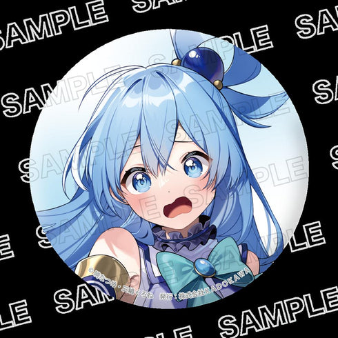 『ライトノベル展2025』ホログラム缶バッジ この素晴らしい世界に祝福を!