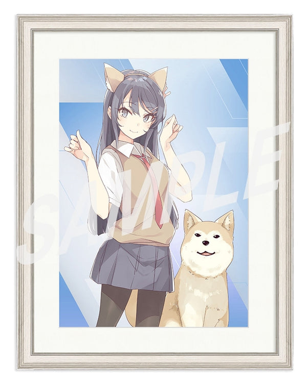 『ライトノベル展2025』B4キャラファイングラフ 「青春ブタ野郎」シリーズ