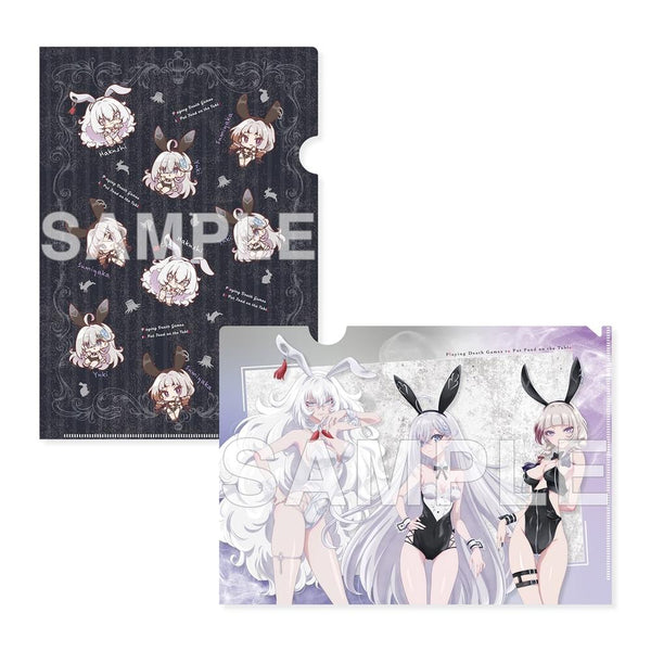 《靠死亡遊戲謀生。》透明文件夾組 CANDLE WOODS 版 幽鬼&墨家&白士