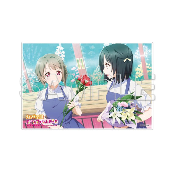 『ラブライブ!虹ヶ咲学園スクールアイドル同好会』ミニアクリルプレート かすみ&栞子