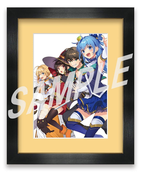 『ライトノベル展2025』A5キャラファイングラフ この素晴らしい世界に祝福を!