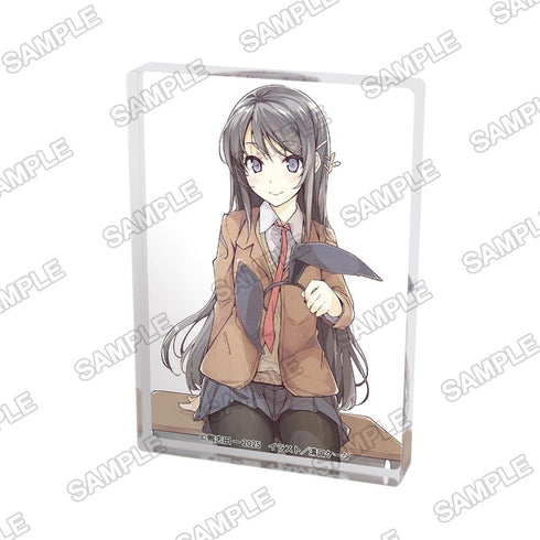 『ライトノベル展2025』A7アクリルブロック 「青春ブタ野郎」シリーズ