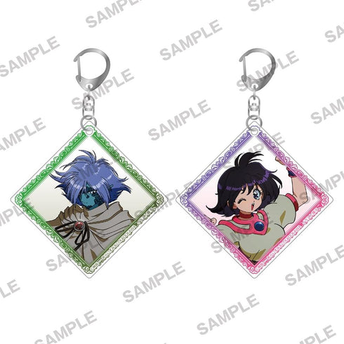 『スレイヤーズ』【KADOMIX】アクリルキーホルダー2個セット ゼルガディス&アメリア 陽子 Ver.