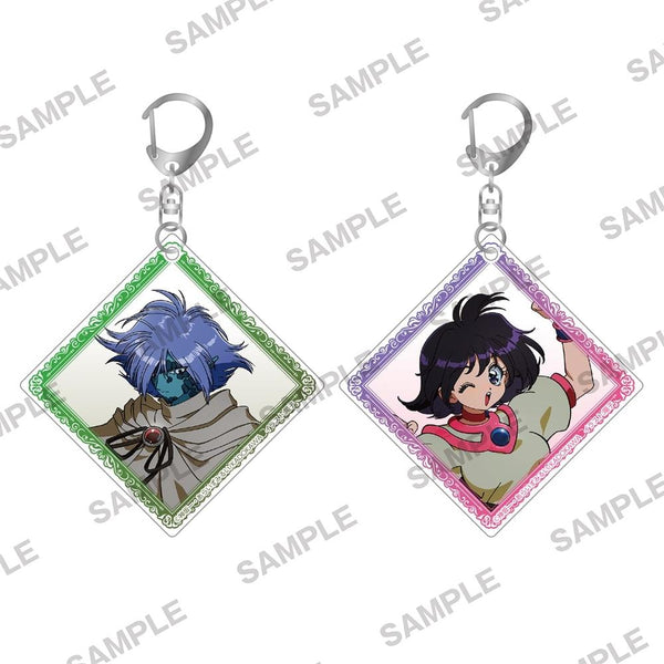 『スレイヤーズ』【KADOMIX】アクリルキーホルダー2個セット ゼルガディス&アメリア 陽子 Ver.