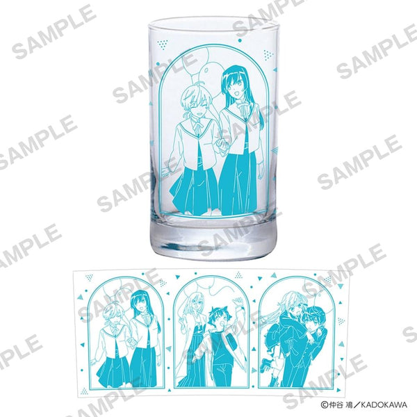 『仲谷鳰 POP UP SHOP』グラス 描き下ろし