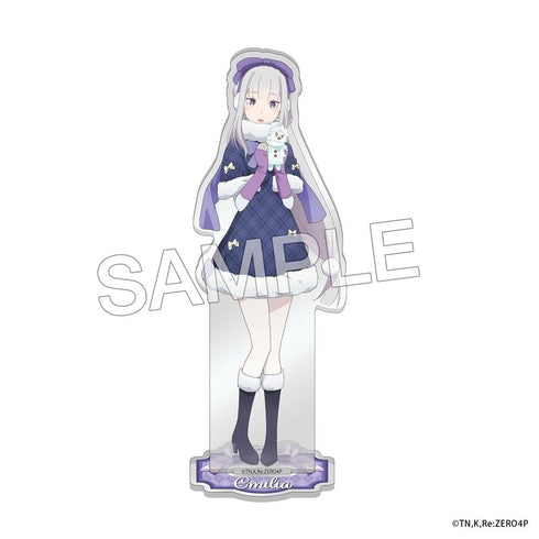 『Re:ゼロから始める異世界生活』アクリルスタンドフィギュア Winter Snow ver. エミリア