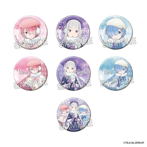 『Re:ゼロから始める異世界生活』トレーディングきらきら缶バッジ Winter Snow ver.【BOX】