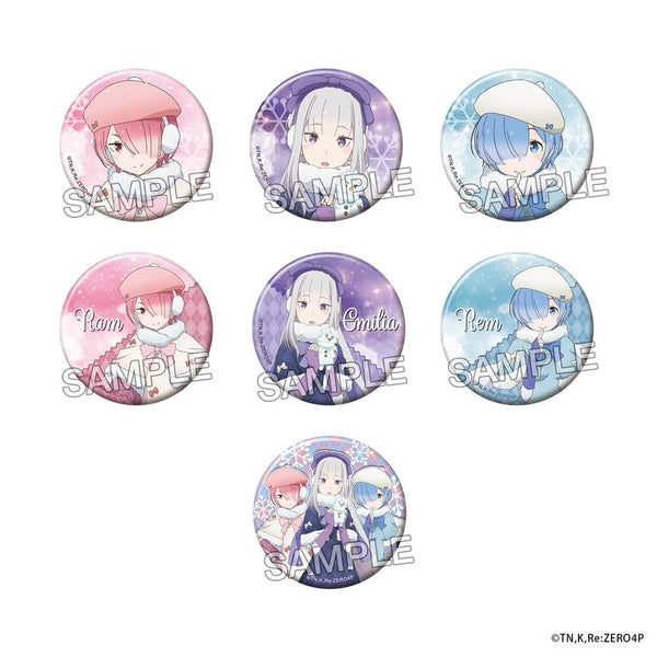 『Re:ゼロから始める異世界生活』トレーディングきらきら缶バッジ Winter Snow ver.【BOX】
